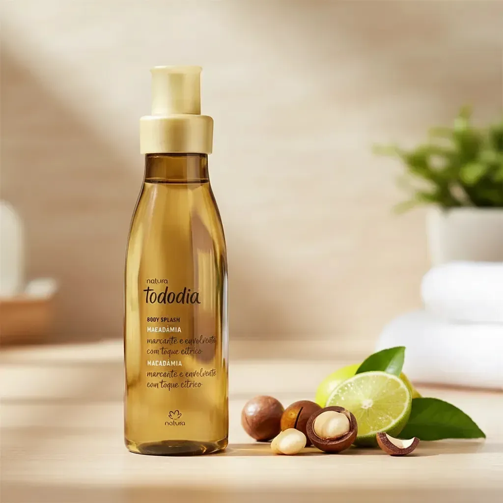 Body Splash Todo Dia Macadâmia · 200 ml