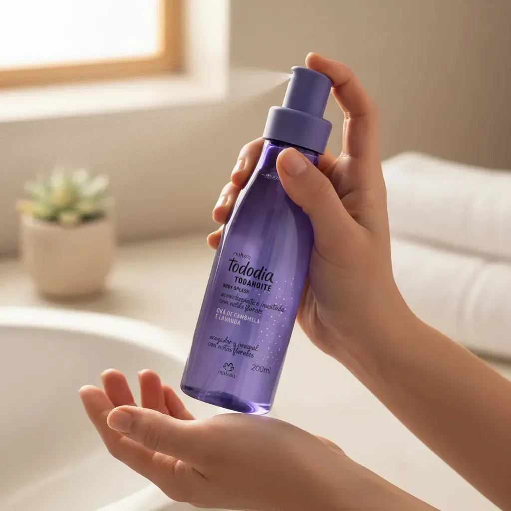 Body Splash Todo Dia Chá de Camomila e Lavanda · 200 ml