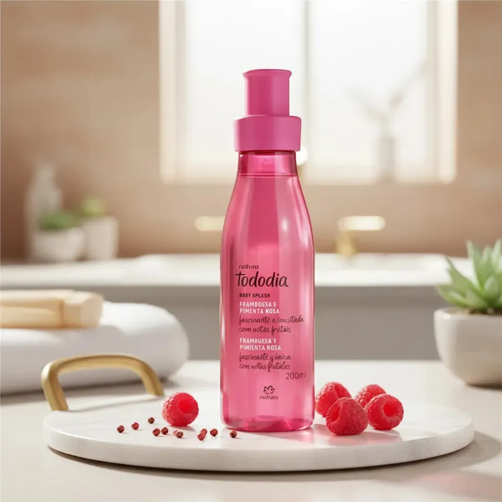Body Splash Todo Dia Framboesa e Pimenta Rosa · 200 ml