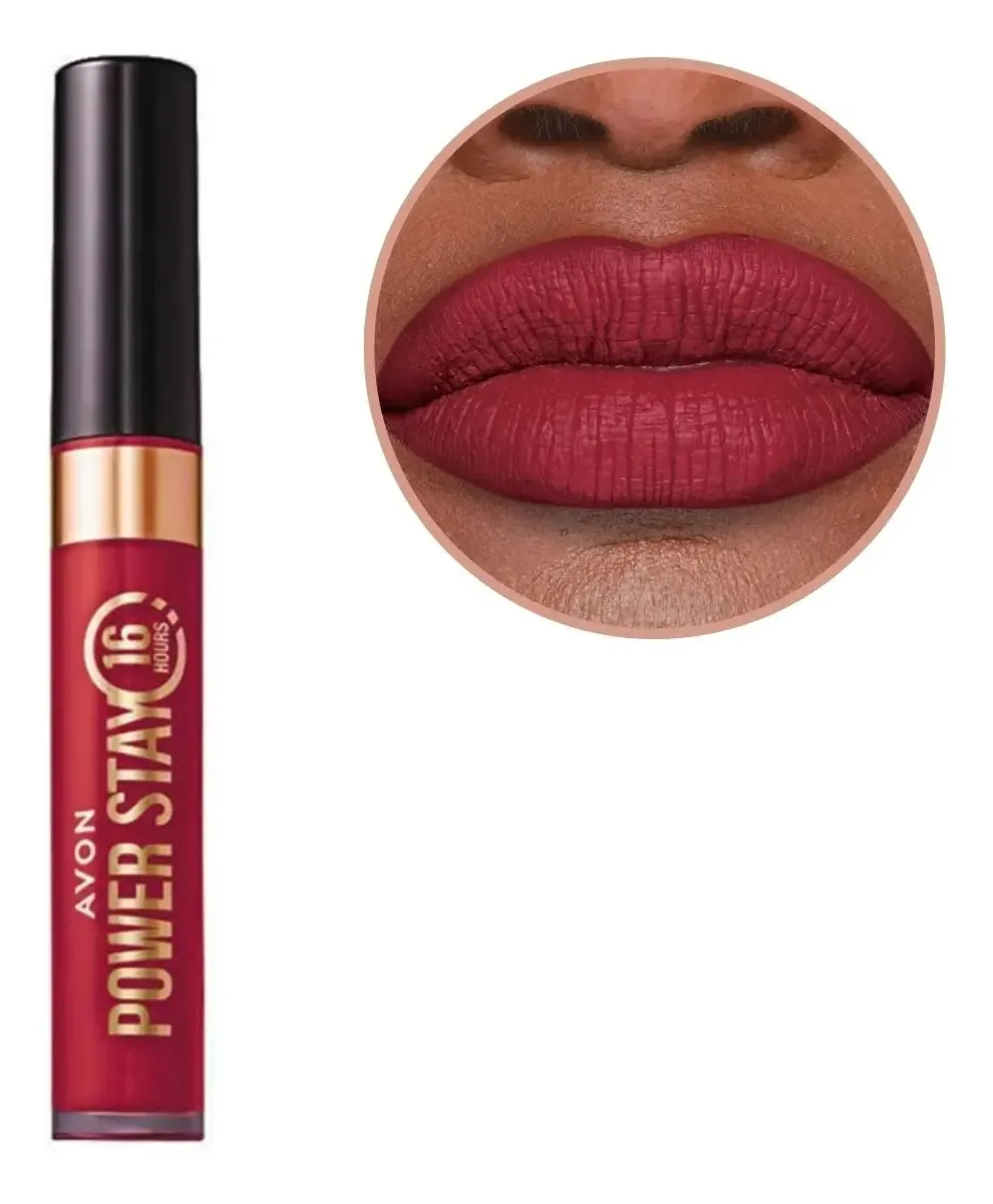 Batom Líquido 16 Horas Power Stay Tô de Vinho Marsala · 6 ml