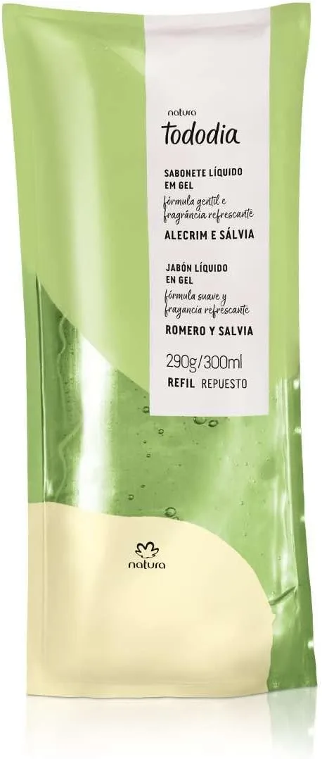 Sabonete Líquido Todo Dia Alecrim e Sálvia - Refil · 300 ml