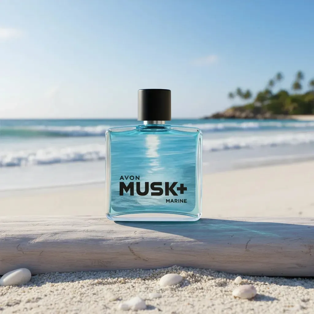 Deo Colônia Musk+ Marine · 75 ml