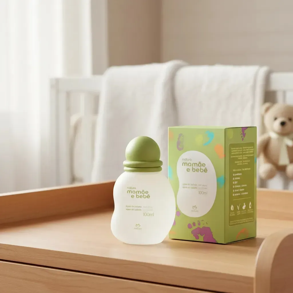 Água de Colônia Mamãe e Bebê Verde · 100 ml