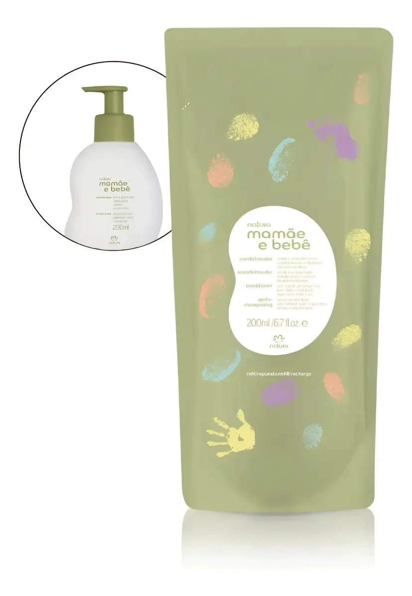Condicionador Mamãe e Bebê Refil · 200 ml