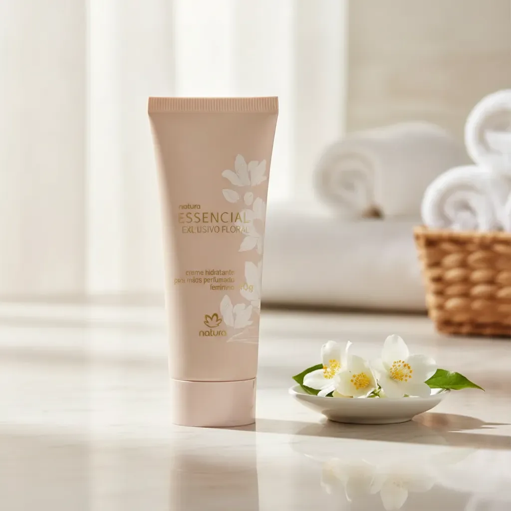 Creme Hidratante para as Mãos Essencial Exclusivo Floral · 40 g