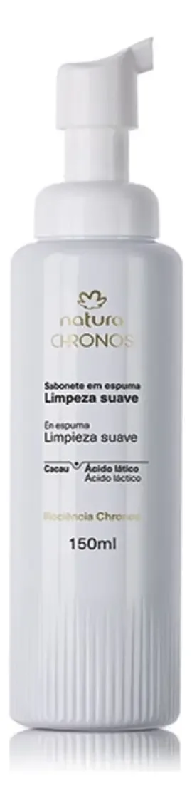 Sabonete Limpeza Intensiva Chronos Derma Rosto Mousse · 85 g