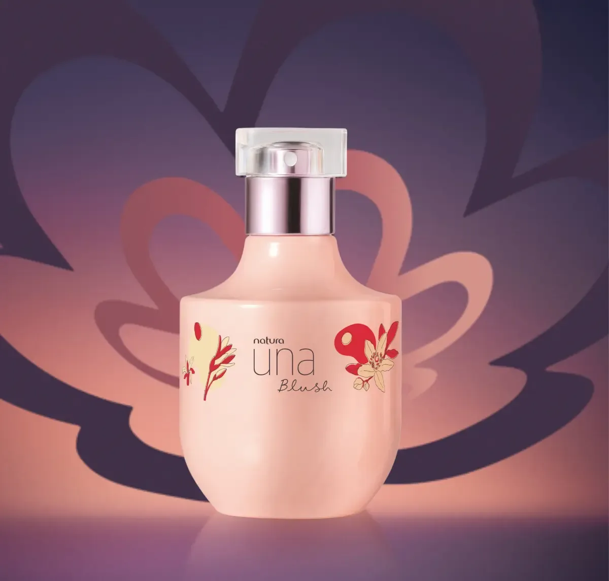 Deo Parfum Feminino Una Blush · 75 ml